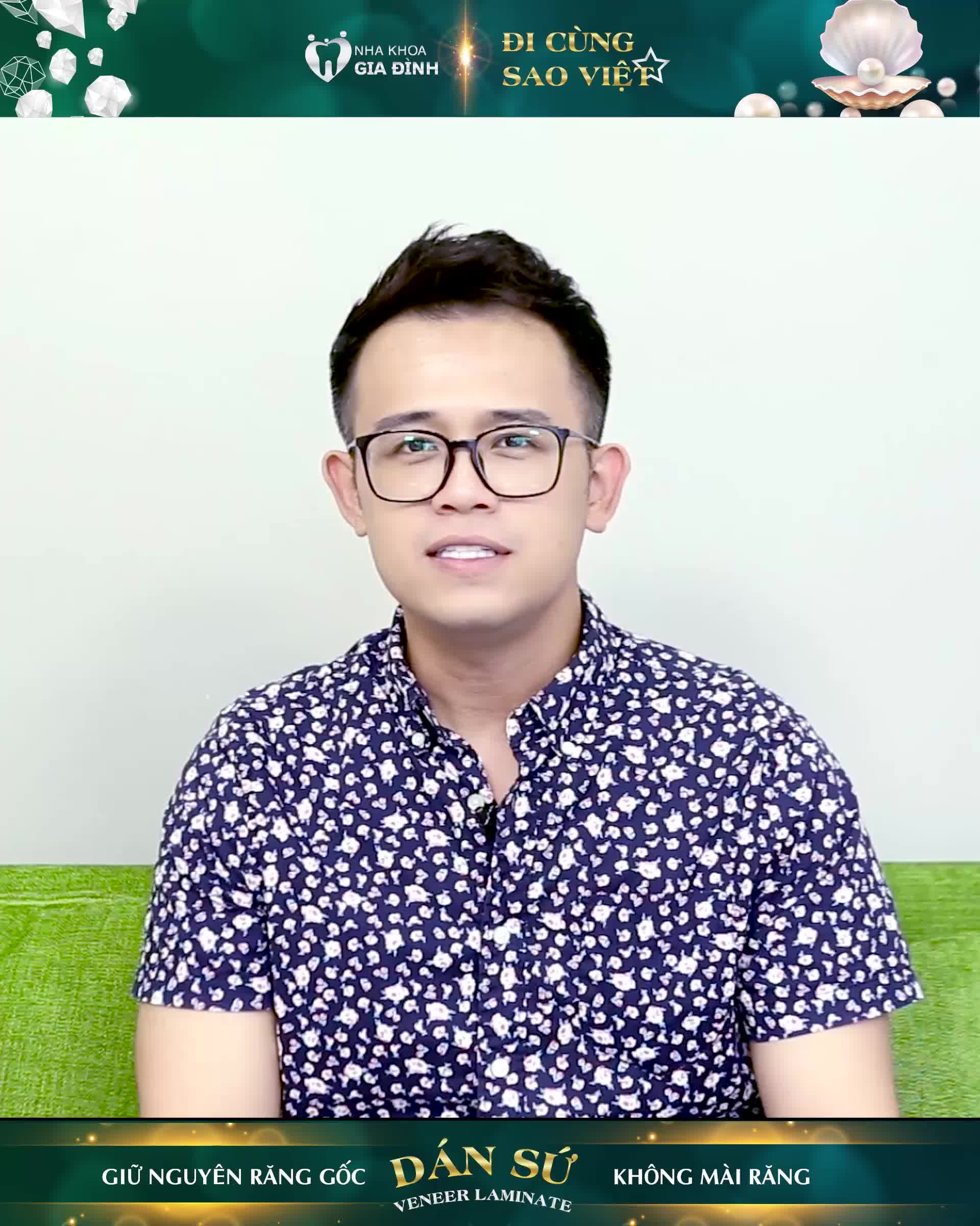 Chỉ 1 lần trải nghiệm, MC Đức Bảo đã hoàn toàn hài lòng với diện mạo nụ cười mới
