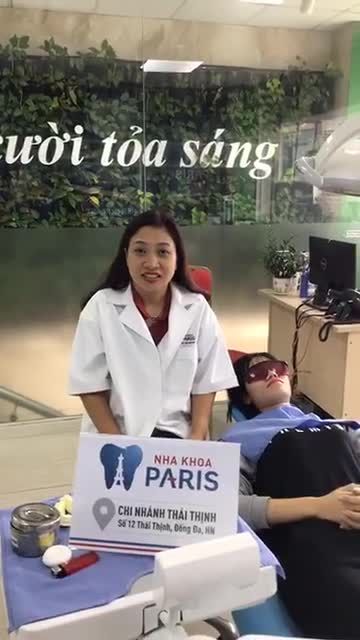 KH Phạm Thị Hoa gắn mác cài sứ tự buộc được hơn 1 năm tại nha khoa Paris chi nhánh 12 Thái Thịnh