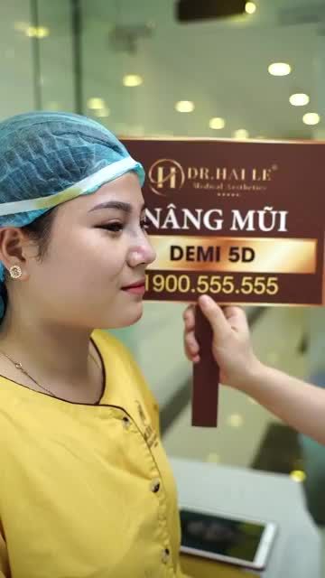 Siêu phẩm NÂNG MŨI DEMI 5D tự tin khoe GÓC NGHIÊNG THẦN THÁNH!