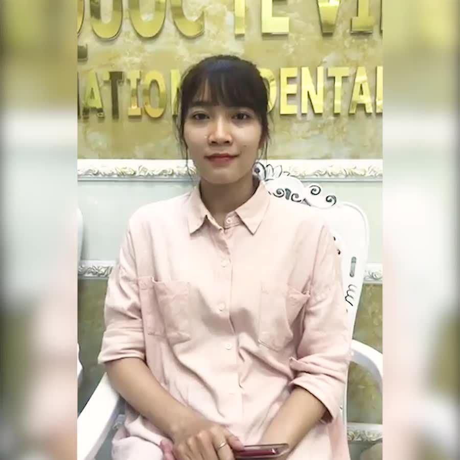 NGẠI NGÙNG VÌ RĂNG HÔ HÀM KÉM DUYÊN - NỮ SINH QUYẾT TÂM NIỀNG VÀ KẾT QUẢ.