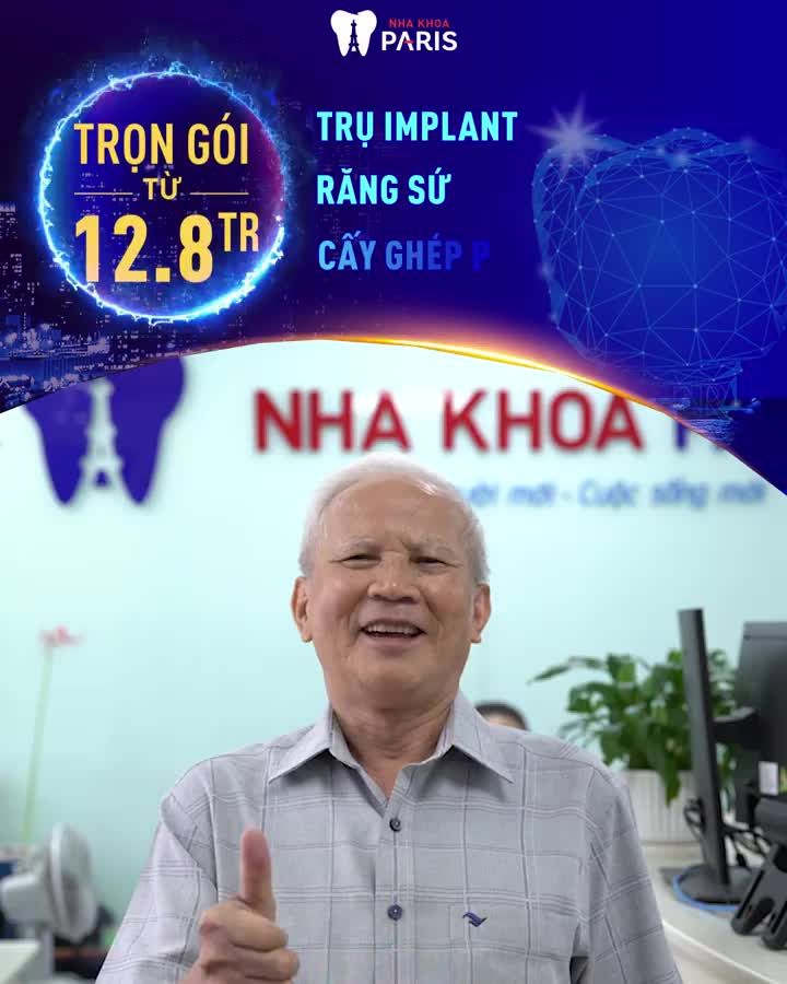 Tri ân KH 5 Năm - Trồng Răng Implant Chuẩn Pháp giá tốt nhất năm
