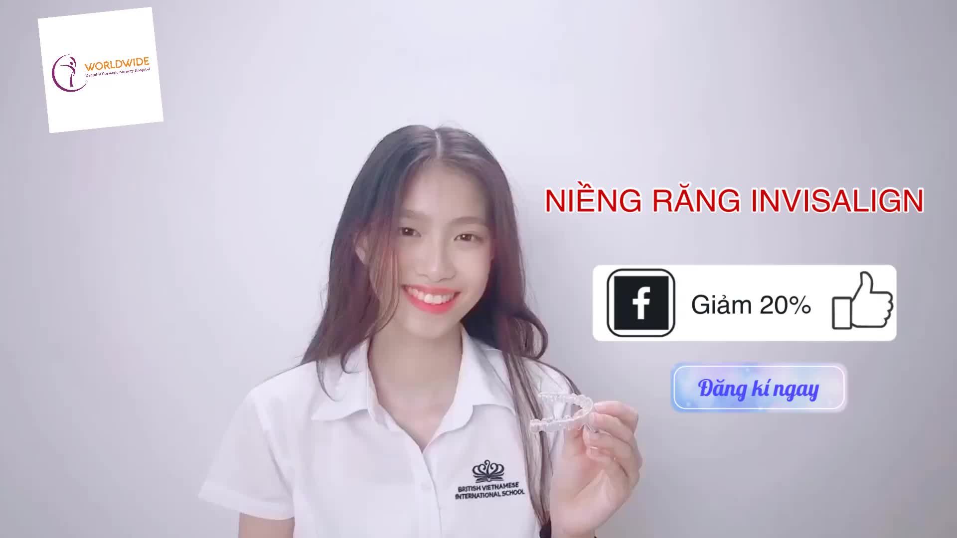 Mặt Cân Đối, Cằm V-Line nhờ NIỀNG RĂNG INVISALIGN TẠI NHA KHOA DR.HÙNG