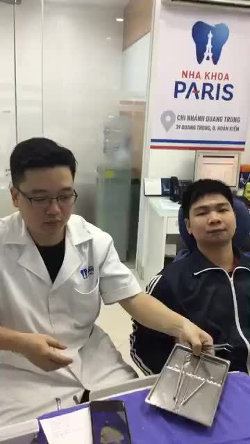 Phục hình răng sứ trên Implant tại nha khoa Paris Quang Trung