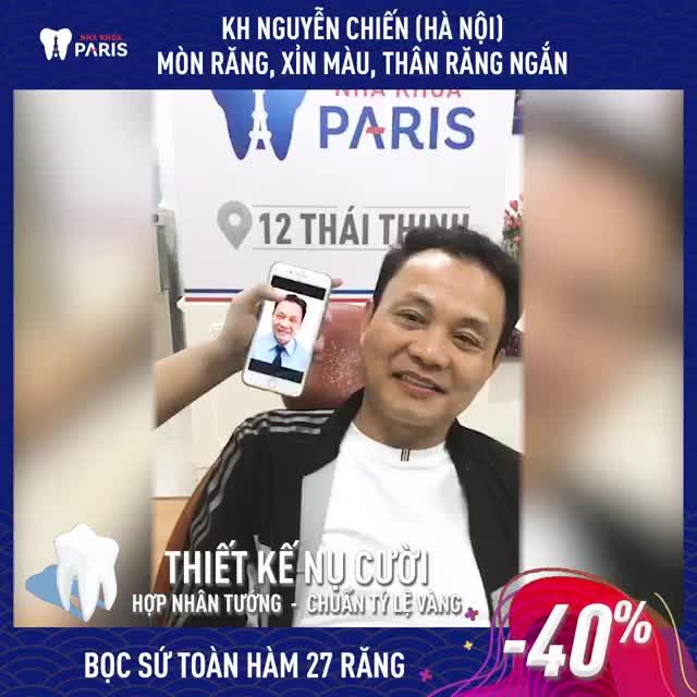 Kết quả ca Bọc Sứ Toàn Hàm 27R Lava tại Nha Khoa Paris‼