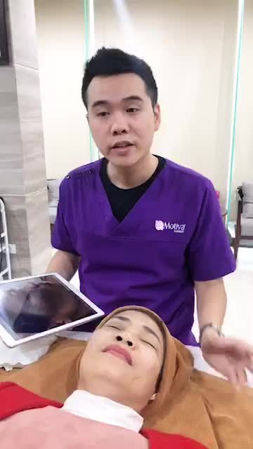 Bớt sắc tố ota cải thiện 70-80% sau hơn 10 buổi điều trị với công nghệ Laser picoway đến từ hoa kì cho chị Tuyết đến từ Quảng Ninh !