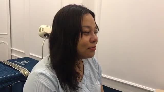 Trò chuyện với chị Khách hàng sau khi thực hiện Nâng mũi Softline