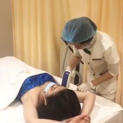 Cận cảnh triệt lông công nghệ Diode laser
