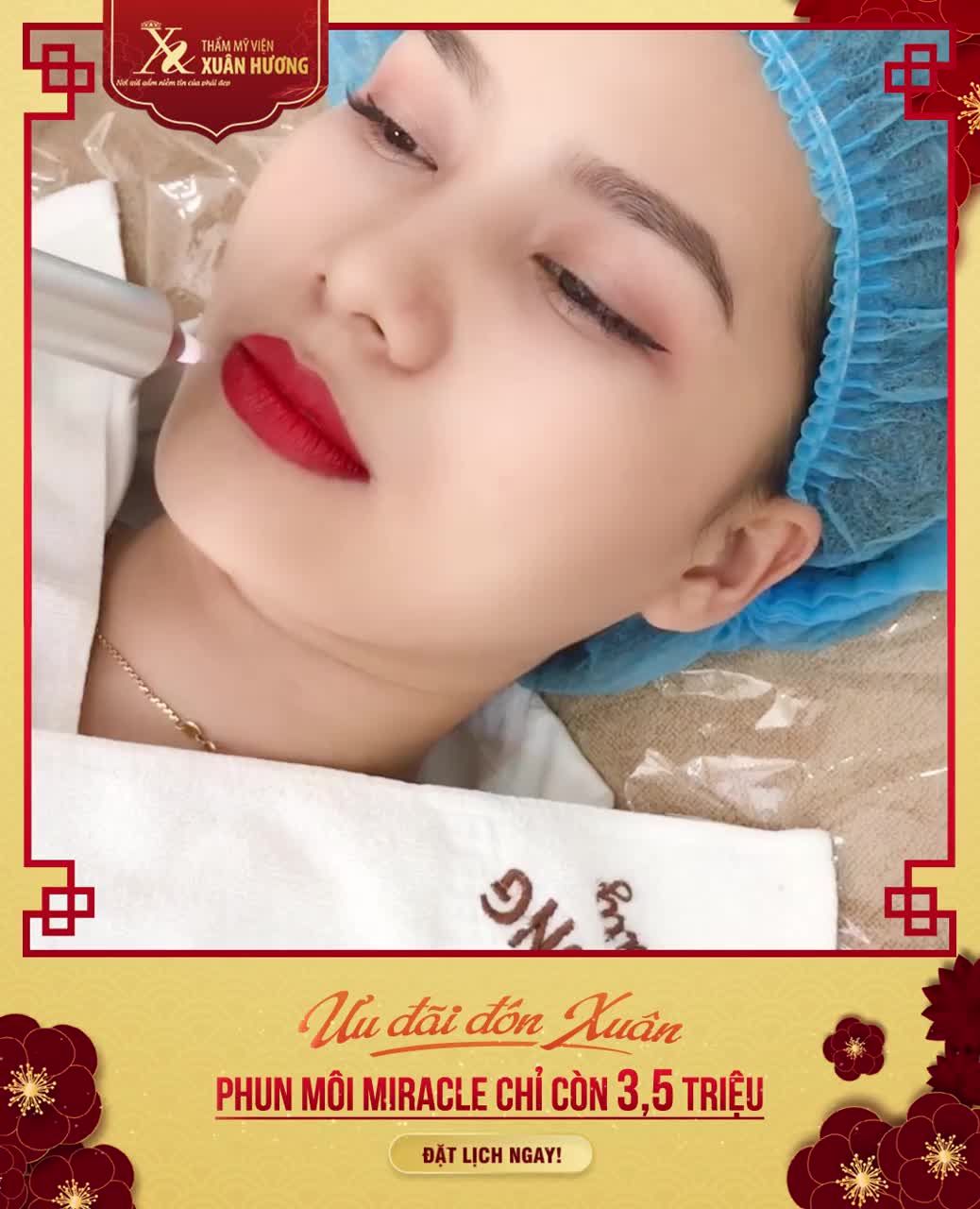 CÔNG NGHỆ PHUN MÔI HOT NHẤT CHỈ CÒN 3,5 TRIỆU - CHỚP NGAY ƯU ĐÃI HẤP DẪN CHƯA TỪNG CÓ