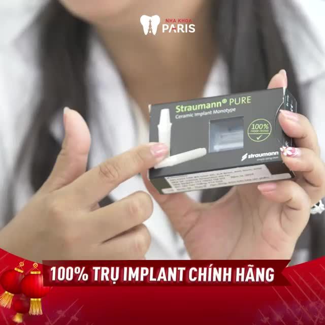 TRỒNG RĂNG IMPLANT | ƯU ĐÃI 25% - Chỉ từ 12.8 triệu