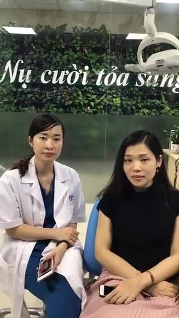 Kh Phan Thị Hải Yến bọc chụp 19 răng sứ Emax Zic của BS Văn Huyền Giang tại hệ thống nha khoa Paris chi nhánh 12 Thái Thịnh