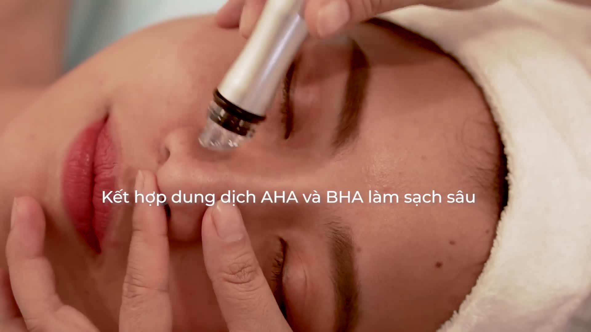LÀM SẠCH DA, NGĂN NGỪA MỤN VỚI LIỆU TRÌNH AQUA GLO