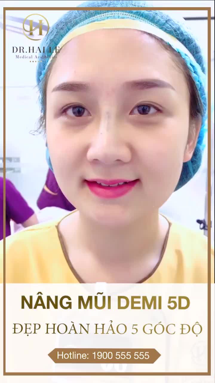 DÁNG MŨI DEMI 5D XUẤT SẮC NÀY CÓ LÀM BẠN XIÊU LÒNG