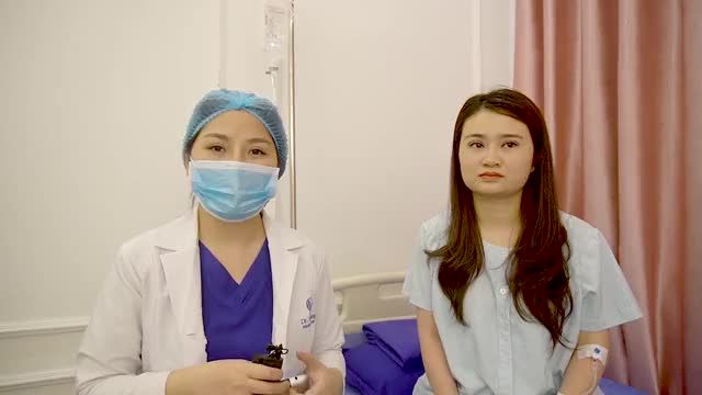 Khách sau 15' cắt mí BABY EYES 6D Cùng lắng nghe chia sẻ của bạn khách hàng sau khi làm mí tại Dr Vũ Quang nhé !