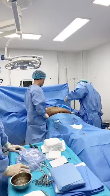 CA HÚT MỠ - TẠO HÌNH THÀNH BỤNG CHO KHÁCH HÀNG NGƯỜI MỸ NẶNG 120kg TẠI BVTM KANGNAM