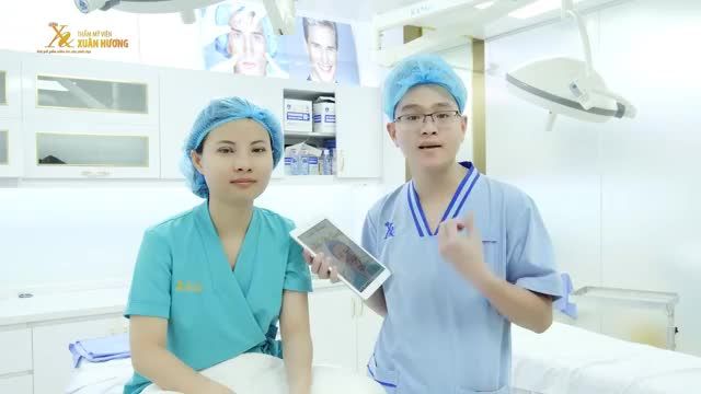TÁI XUẤT "XINH ĐẸP" SAU 1 GIỜ NÂNG MŨI  CẮT MÍ TẠI XUÂN HƯƠNG