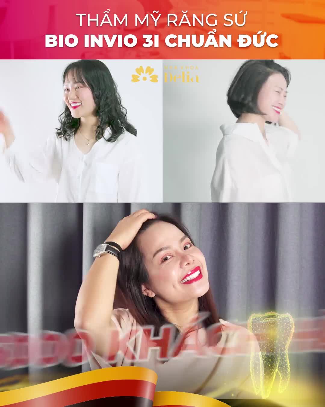 Thẩm mỹ răng sứ KHÔNG ĐAU - KHÔNG MÀI NHỎ với công nghệ mới - Bio Invio 3i chuẩn Đức