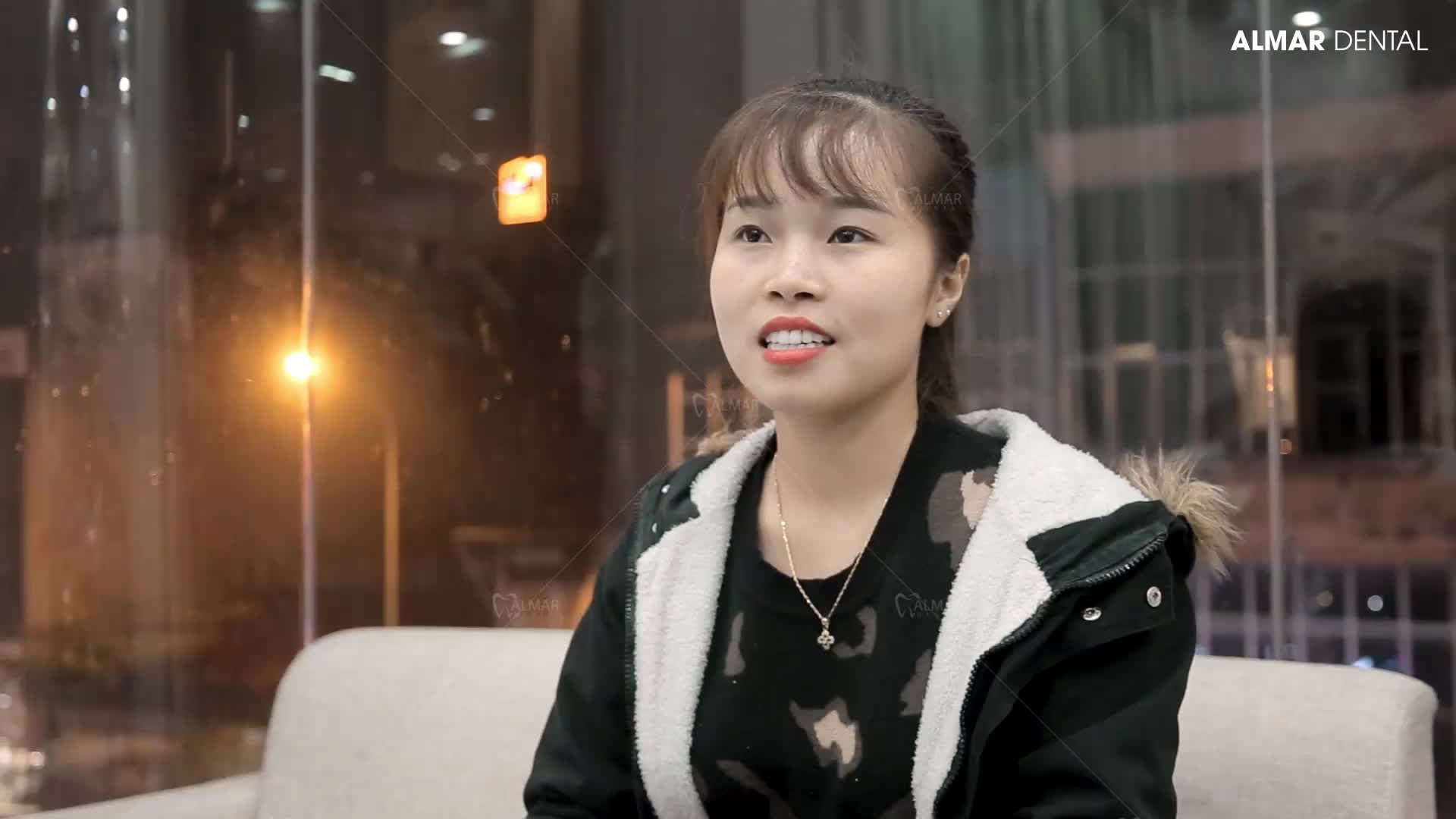 Khách Hàng Sau Khi Làm " 16 Răng Sứ Venus Cao Cấp " Tại Almar Dental.