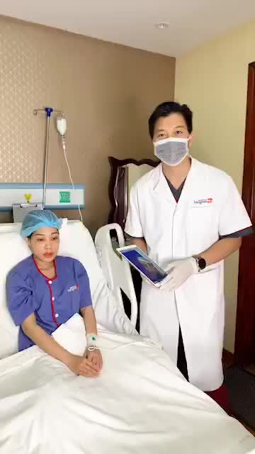 Kết quả 2 ngày sau 3 tiếng Chỉnh hàm hô 2 hàm - Trượt cằm tại kangnam
