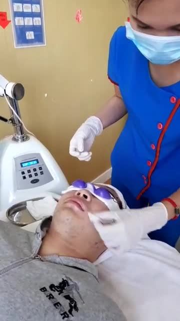 CHIẾU ĐÈN MỤN NANO SKIN - Tiêu diệt vi khuẩn, làm sáng da, se lỗ chân lông sau nặn mụn