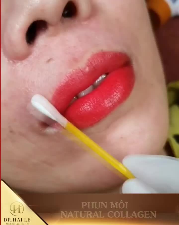PHUN MÔI NATURAL COLLAGEN - LÀM LÀ ĐẸP, BONG LÀ XINH.!