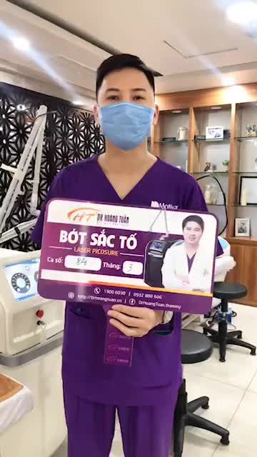 Cải thiện 70-75% tình trạng bớt sắc tố sau 1/2 liệu trình điều trị với công nghệ Picoway cho e Dung 19 tuổi !