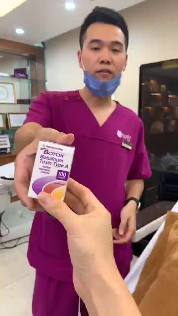 Biến hoá - mặt vuông thành mặt vline với Botox chính hãng