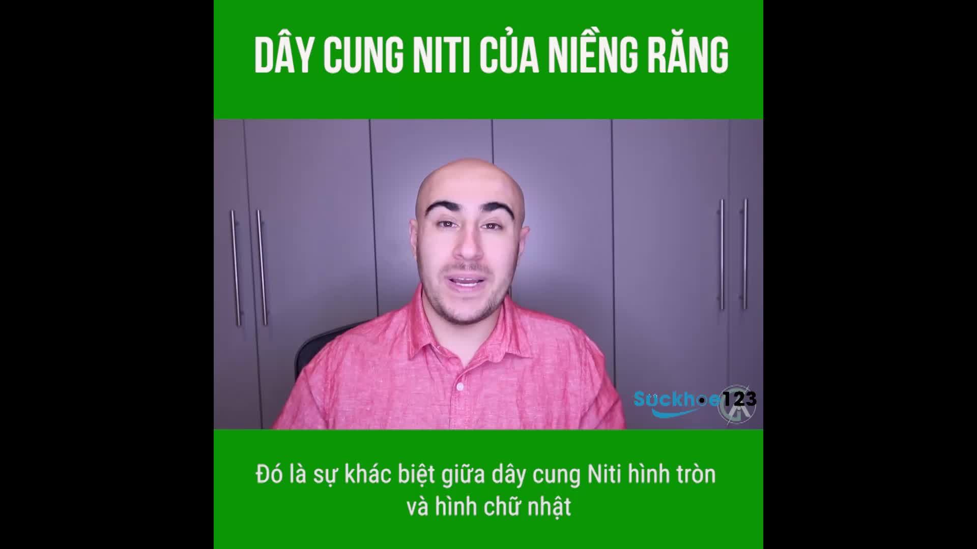 Dây cung trong niềng răng