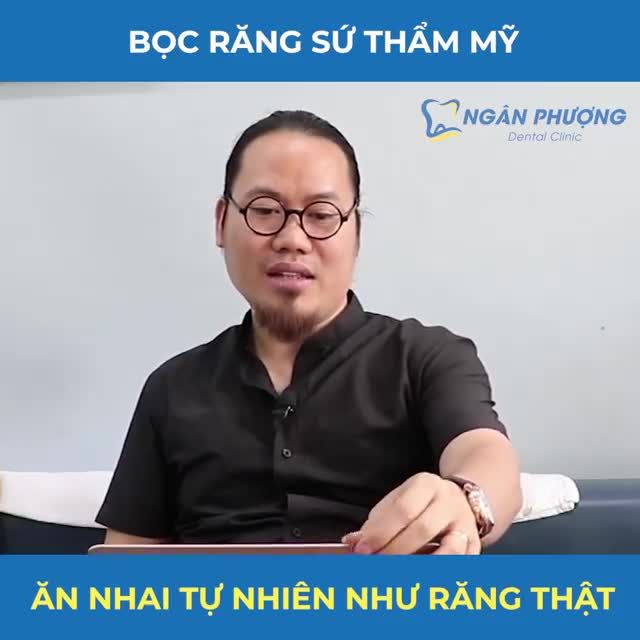 Bọc răng sứ thẩm mỹ xong có ăn uống được không?