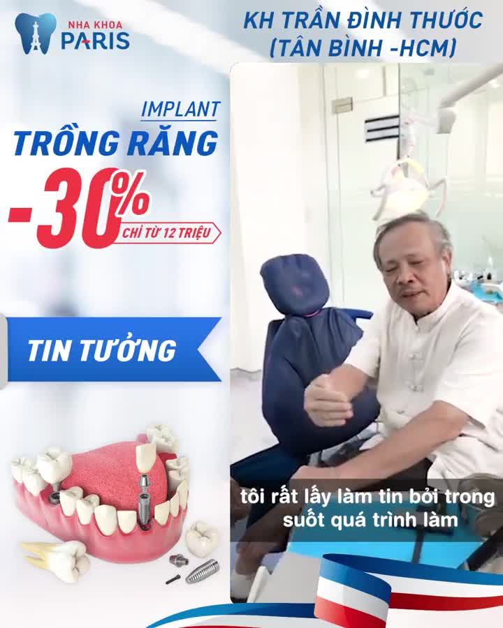 5 NGÀY CẤY GHÉP IMPLANT CÙNG CHUYÊN GIA HỒ CHÍ MINH - KHÔI PHỤC ĂN NHAI VĨNH VIỄN