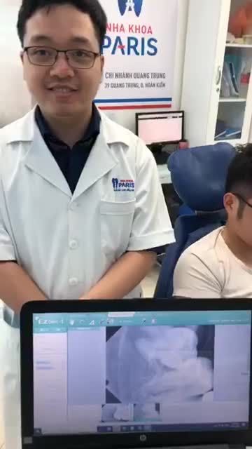 KH Phạm Văn Đức nhổ 2 răng số 8 tại nha khoa Paris Quang Trung