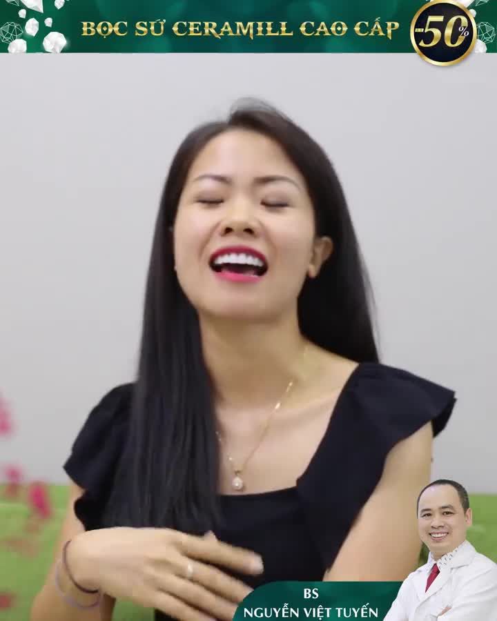 Cùng nghe chị Hạnh chia sẻ cảm nhận của mình sau khi thẩm mỹ răng sứ nhé!