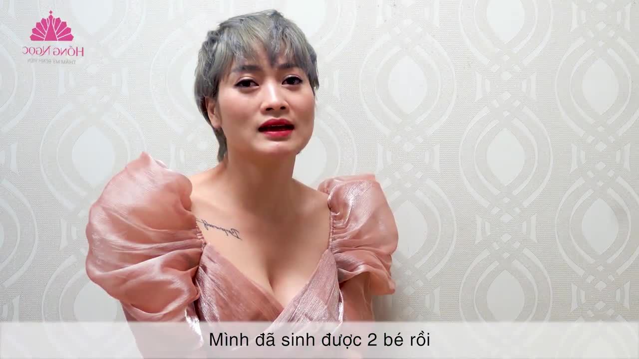VÒNG 1 ĐẸP MỸ MÃN - XÓA BỎ MẶC CẢM TỰ TI SAU 2 THÁNG NÂNG NGỰC TẠI HỒNG NGỌC