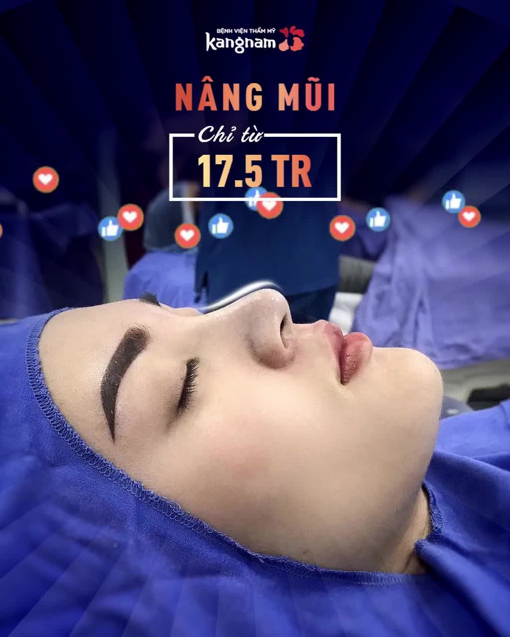 Chỉ từ 17.5 Triệu có ngay DÁNG MŨI SLINE nhìn đã mê như thế này ạ!
