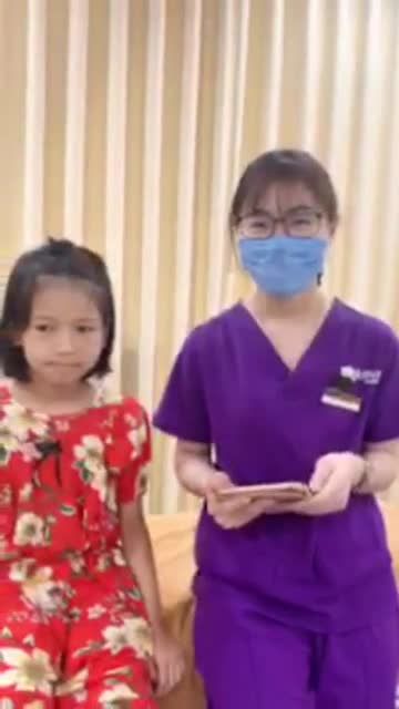 Mời cả nhà cùng xem Livestream buổi điều trị thứ 11 của Trà My và nghe cảm nhận của em nhé!