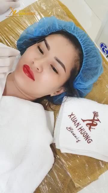 CHÁN NẢN CẢNH PHẢI DẬY SỚM MAKE UP MỖI SÁNG, KHÁCH HÀNG ĐẾN XUÂN HƯƠNG CHỌN COMBO ĐIÊU KHẮC MÀY + PHUN MÔI MIRACLE