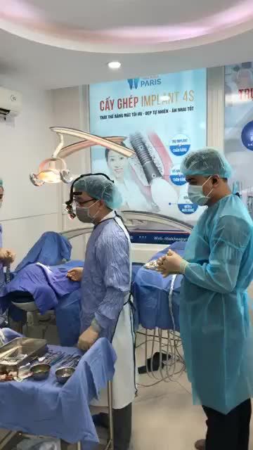 Quy trình cắm trụ Implant tại Nha Khoa Paris 39 Quang Trung