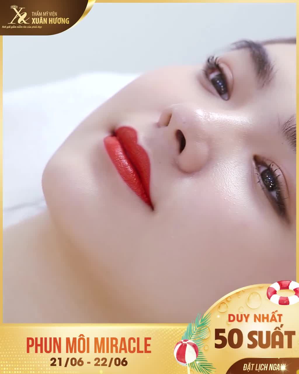 ĐẠI TIỆC LÀM ĐẸP CHỈ 2 NGÀY DUY NHẤT - PHUN MÔI GIÁ TỐT TRONG TẦM TAY, CHỚP NGAY CƠ HỘI!!