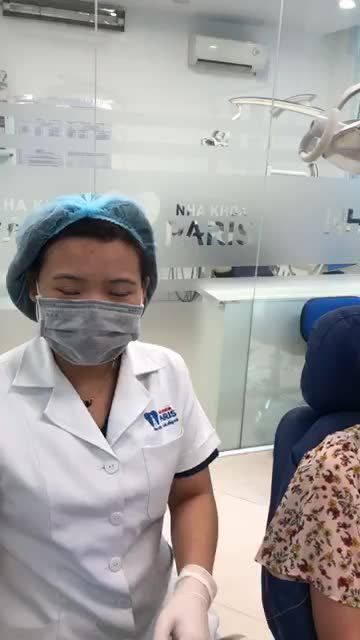 KH Trần Thị Thảo Nguyên-1992 chỉnh nha mắc cài kim loại thường tại nha khoa Paris Quang Trung