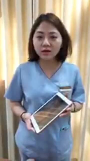 Chị Hậu bị U máu vùng cổ, trước kia đã từng sử dụng phương pháp đốt CO2 để mong muốn loại bỏ tình trạng U máu.