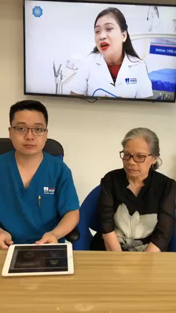 Cảm nhận KH Phan Minh Thu sau cắm 7 trụ Dentium kết hợp ghép xương nâng xoang tại nha khoa Paris Quang Trung