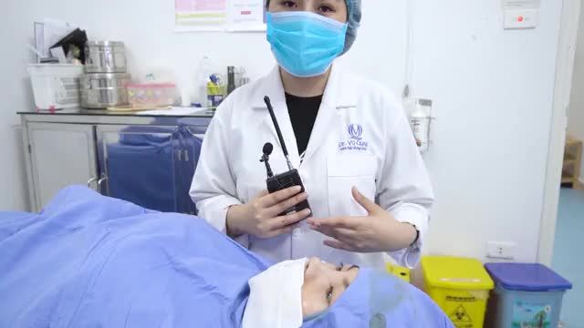 HÌNH ẢNH KHÁCH HÀNG NGAY SAU KHI NÂNG MŨI SOFTLINE CỦA BÁC SĨ VŨ QUANG