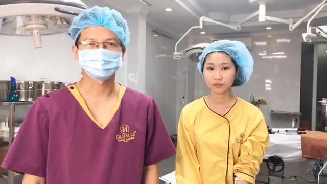 Cùng xem kết quả trực tiếp sau cắt mí của bạn khách hàng xinh xắn tại Dr.Hải Lê.