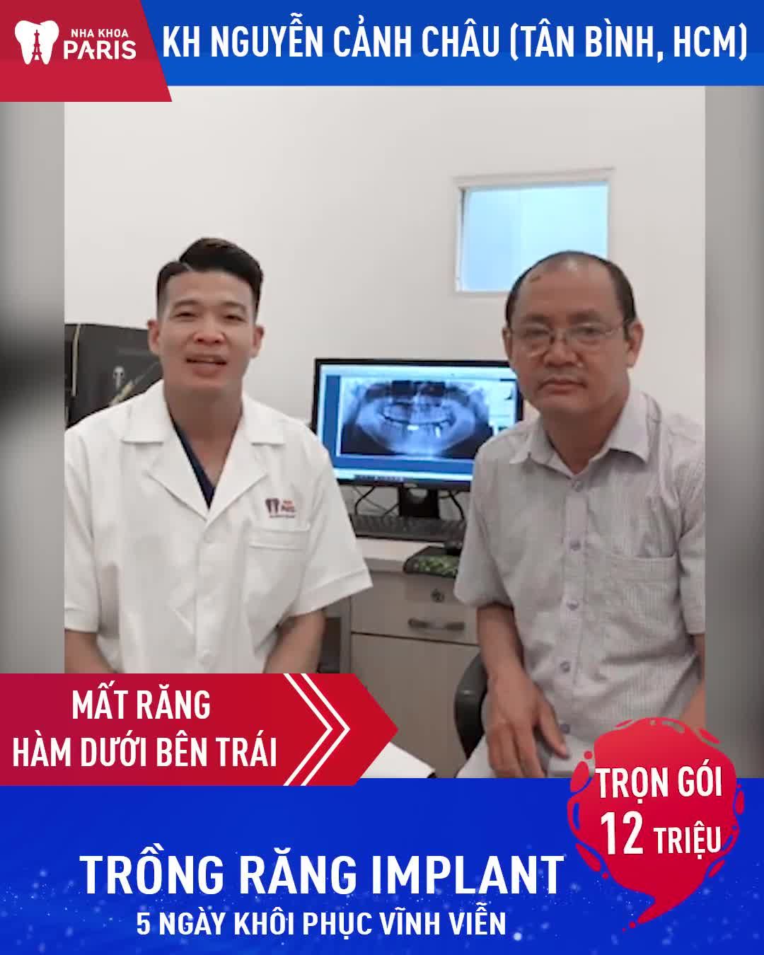 HƠN 7000 KHÁCH HÀNG ĐÃ TRỒNG RĂNG TẠI NHA KHOA PARIS