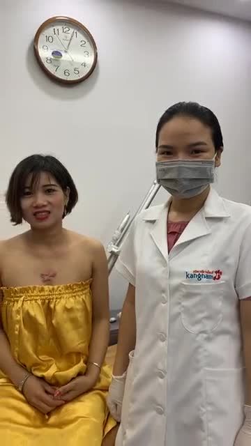 Điều trị sẹo lồi tại BVTM kangnam