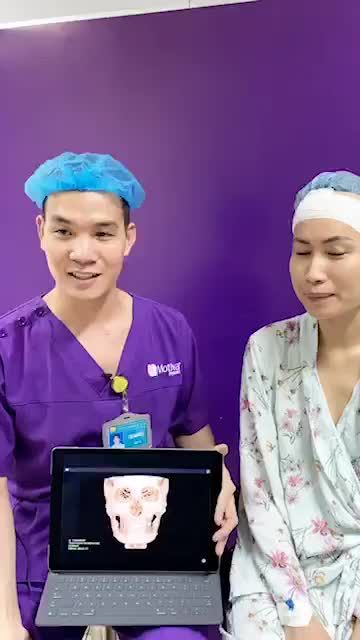 Combo hạ gò má + gọt hàm giúp khuôn mặt cân đối hơn. Cùng theo dõi phân tích của bác sĩ nhé!