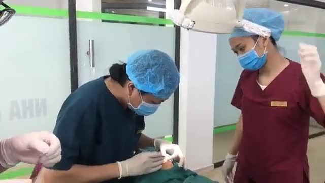 Ca điều trị cười hở lợi tại Nha Khoa Thùy Anh.