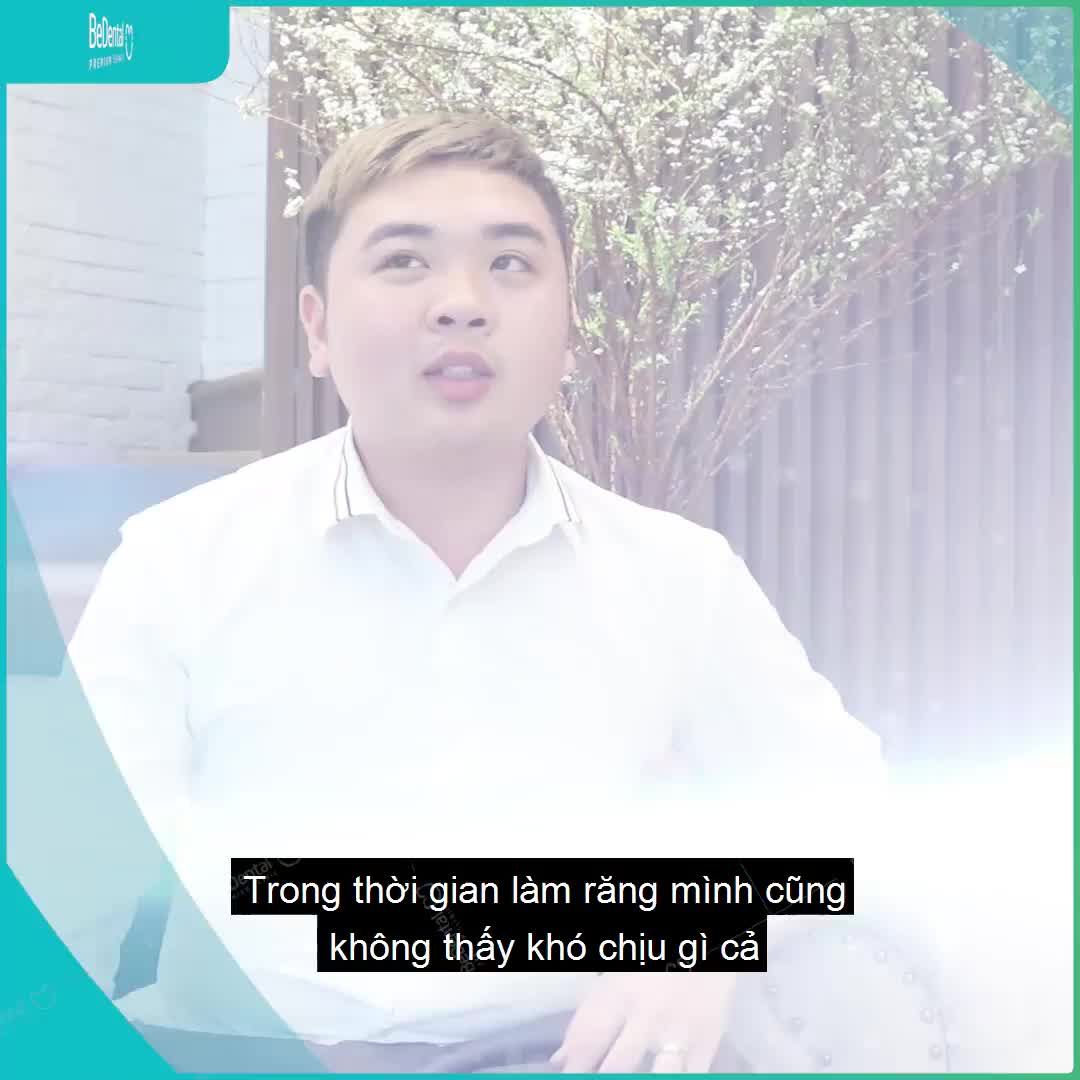 RĂNG HÔ, hình thể không đều Đẹp sau 2 lần hẹn