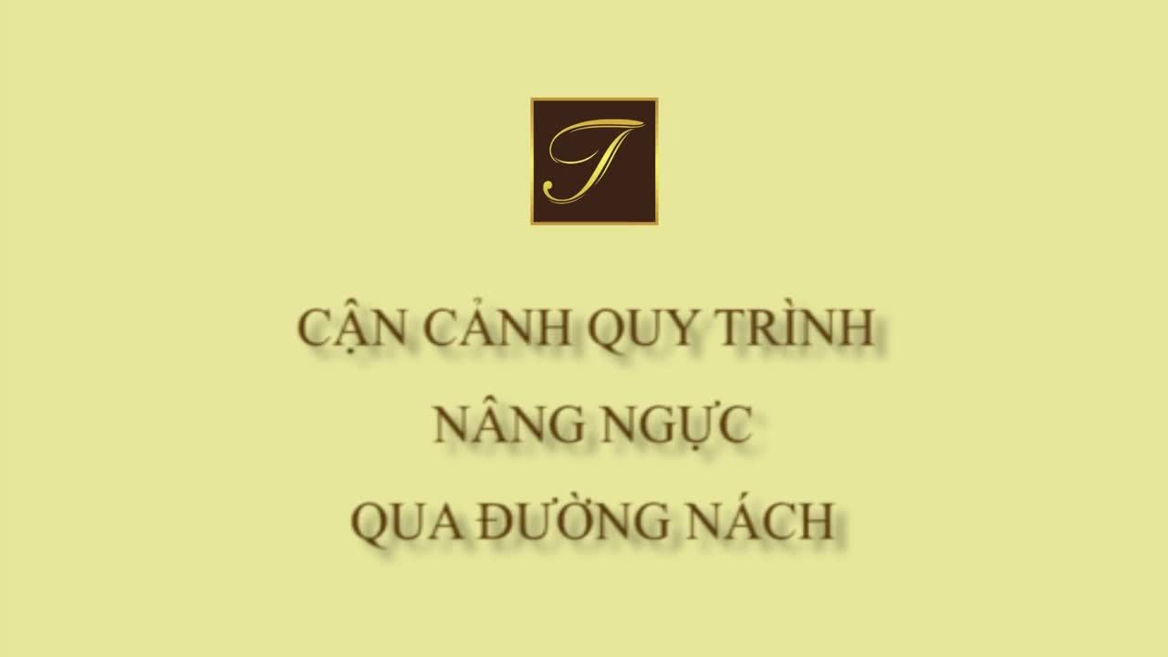 Nâng ngực qua đường nách
