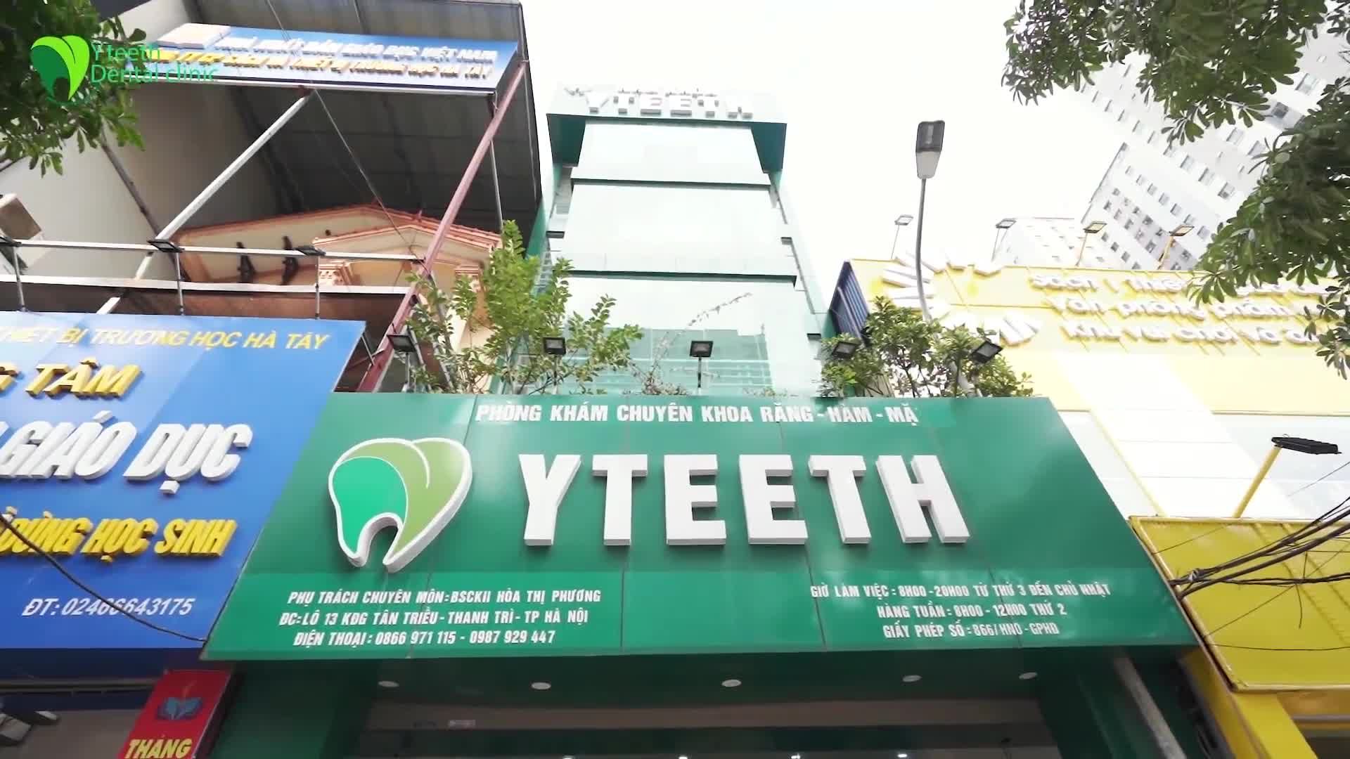 NIỀNG RĂNG CHUẨN QUỐC TẾ TẠI TRUNG TÂM NHA KHOA THẨM MỸ YTEETH