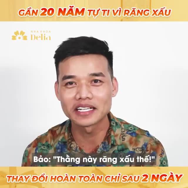 Vi sai lầm thuở nhỏ, chàng trai tự ti vì "răng xấu" gần 20 năm.